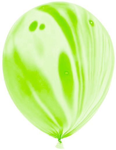 Шары Прошар 12" (Радужный зеленый) (100 шт)