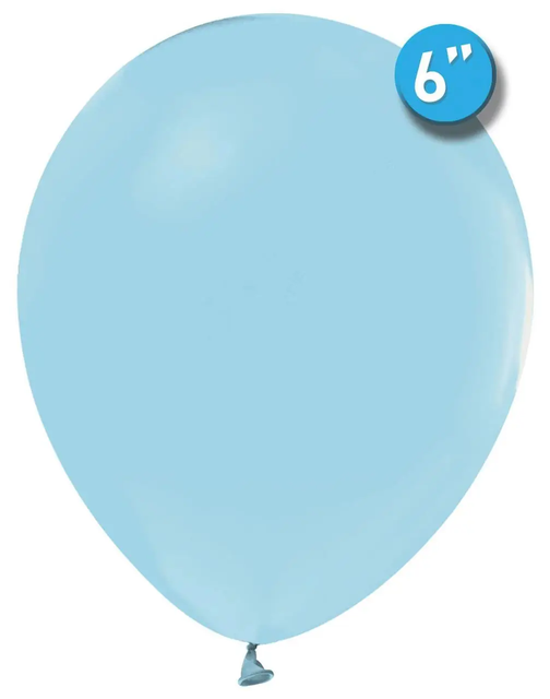 Кулі Balonevi 6" (Макарун синій) (100 шт)