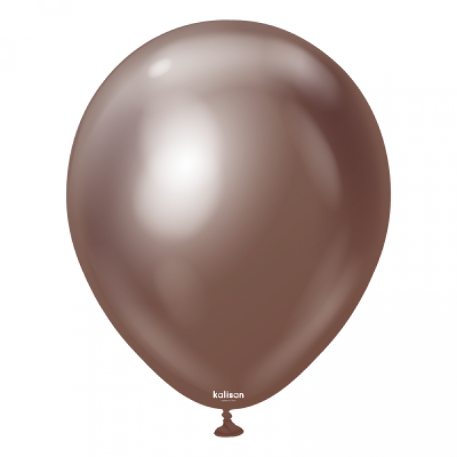 Кулі Калісан 12" (Хром Шоколадний (Mirror chocolate)) (50 шт.)