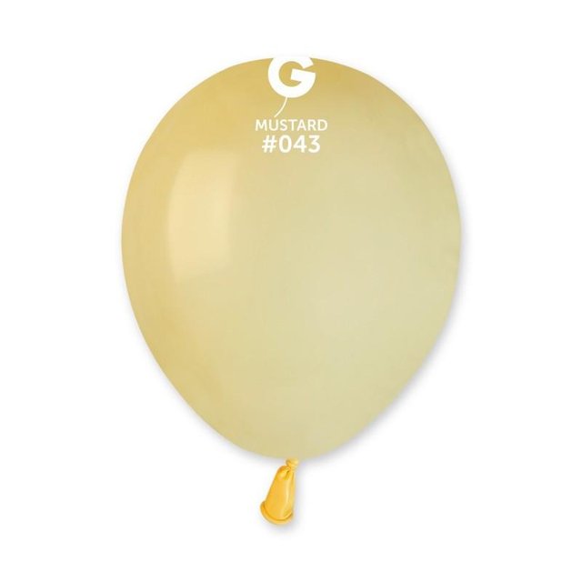 Шары Gemar 5" A50/43 (Baby Yellow) (100 шт)