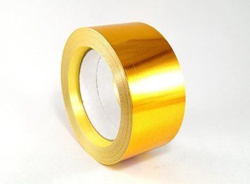 Стрічка для коробок-сюрприз Золото 5 см (20м)