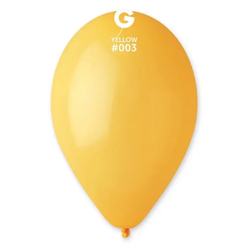 Шары Gemar 12" G110/03 (Тепло-желтый) (100 шт)