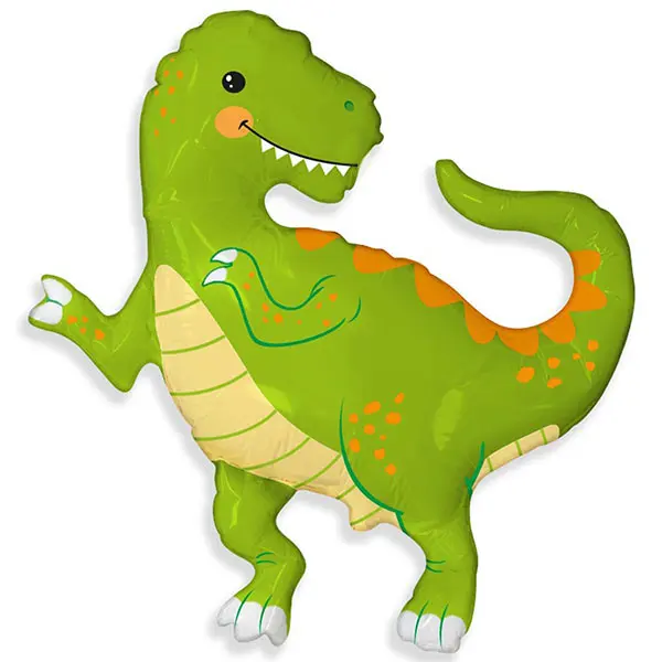 Фольгированная фигура большая Динозаврик Flexmetal (в Инд. уп.)