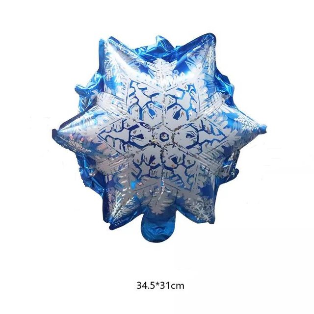 Міні Фольга "Нова сніжинка синя" (Китай)
