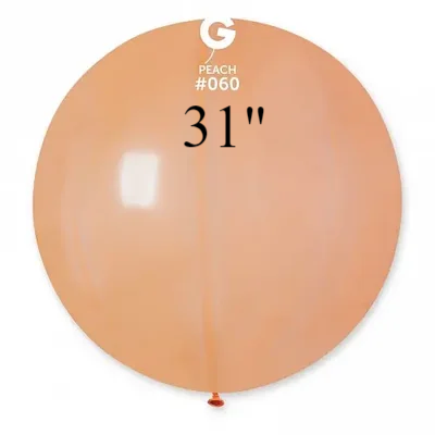 Шар-сюрприз Gemar 31" G220/60 (Персиковый) (1 шт)