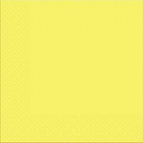 Серветки "Жовті" (33х33) (20 штук)