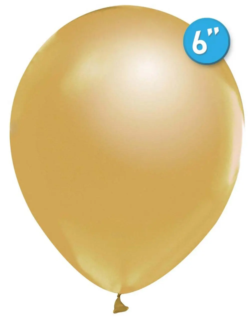 Кулі Balonevi 6"/M22 (Металік золотий) (100 шт)
