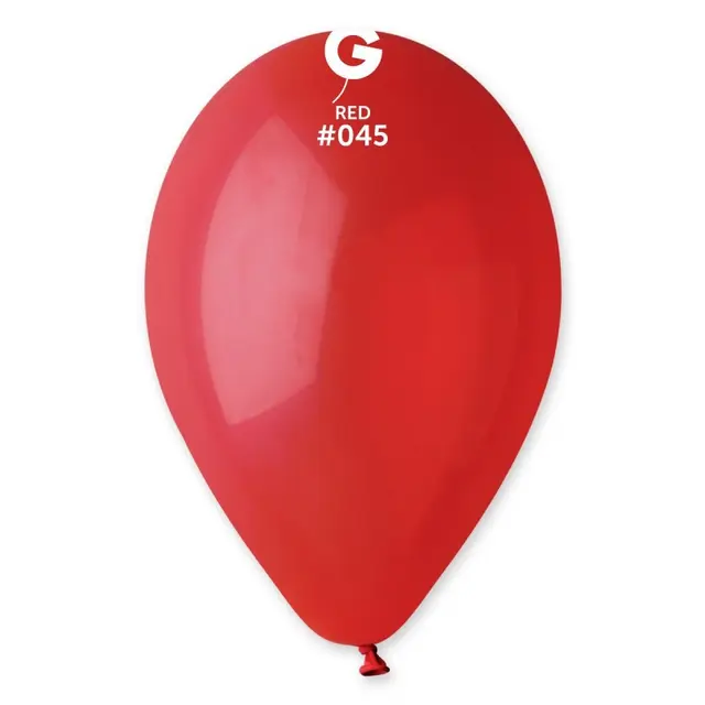 Шары Gemar 10" G90/45 (Красный) (100 шт)
