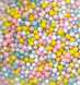 Пінопластові кульки 2-3 мм (Макарун асорті) 1л