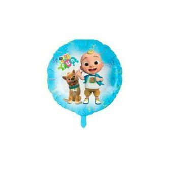 Фольга 18" (45см) "Малюк з собачкою Кокомелон" (Китай)