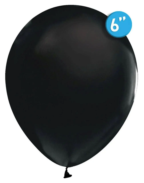 Шары Balonevi 6"/P28 (Черный) (100 шт)