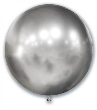 Шары Калисан 18" (Хром Серебряный (Mirror silver )) (по 1 шт.)
