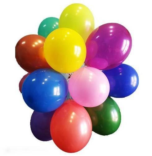 Повітряні кульки Китай якість 10" - 25 см (Асорті)