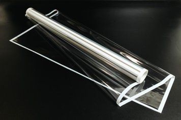 Плівка для квітів з рамкою прозорою №2 (Біла) DP-116-02