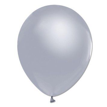 Шары Balonevi 12"/М23 (Металлик серебряный) (100 шт)