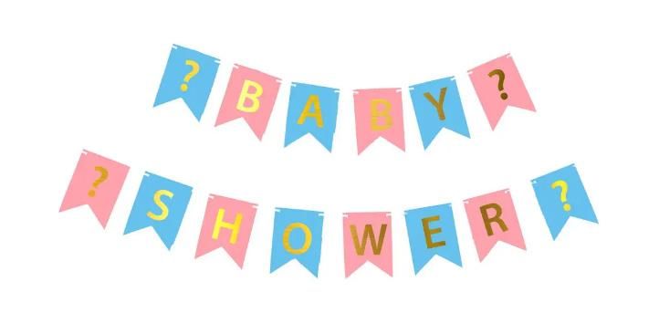 Гирлянда буквы Baby Shower