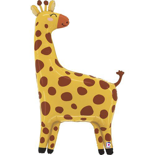 Фольгированная фигура большая Жираф (Grabo)