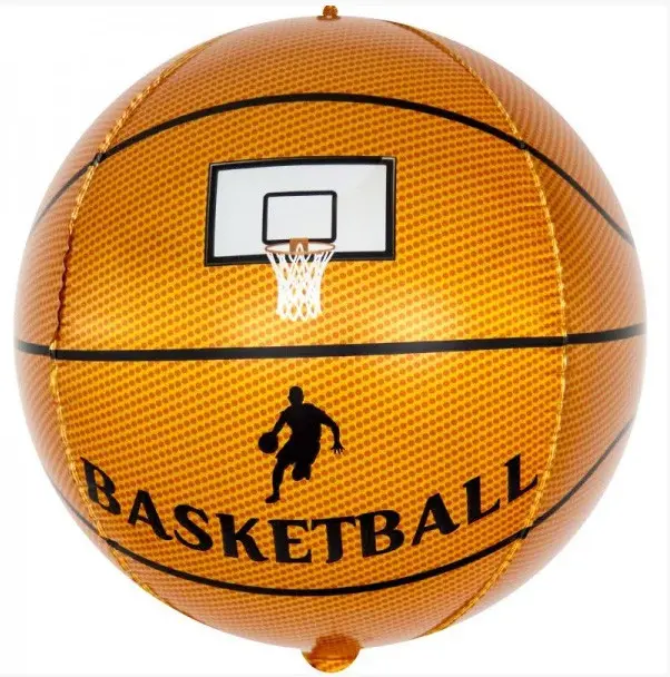 Фольга 3D сфера Баскетбольний м'яч Китай (22")
