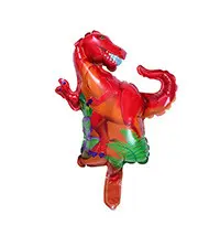 Мини Фольга "Динозавр красный" (Китай)