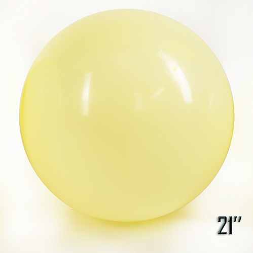 Куля-гігант Art-Show 21"/021 (Macaron yellow/Макарун жовтий) (1 шт)