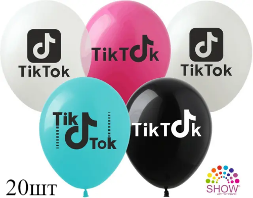 Кульки (20 шт.) ТМ Show (1 ст.) 12" (Tik-tok)