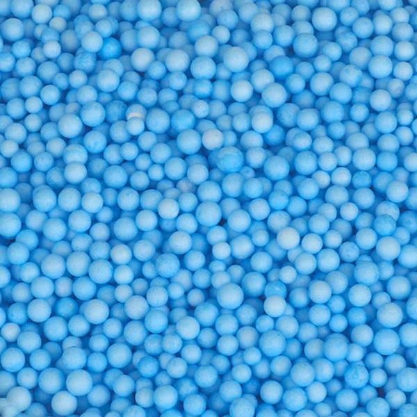 Пенопластовые шарики 5-7 мм (Голубые) 1л