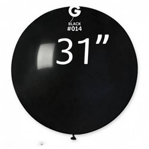 Шар-сюрприз Gemar 31" G220/14 (Черный) (1 шт)