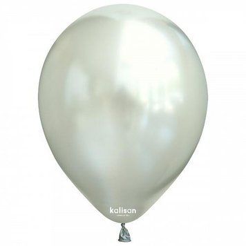 Шары Калисан 5" (Серебро (Silver)) (100 шт)