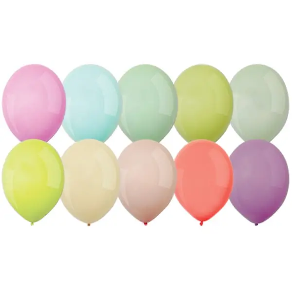 Воздушные шарики Everts 12" - 30см Macaron Ассорти