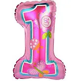 Міні Фольга "1 рік рожева" (Китай)