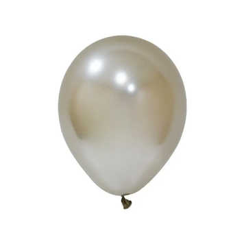 Шары Balonevi 12"/H22 (Белое золото хром) (50 шт) 30см