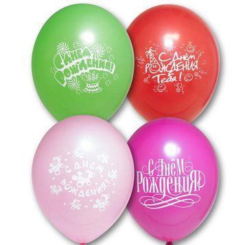 Шары Belbal 12" B105 (СДР ассорти) (50 шт)