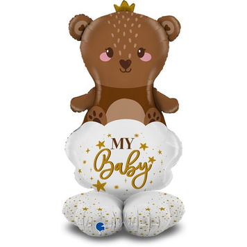 Фольгована фігура Ведмедик my baby (в інд. уп.) Grabo
