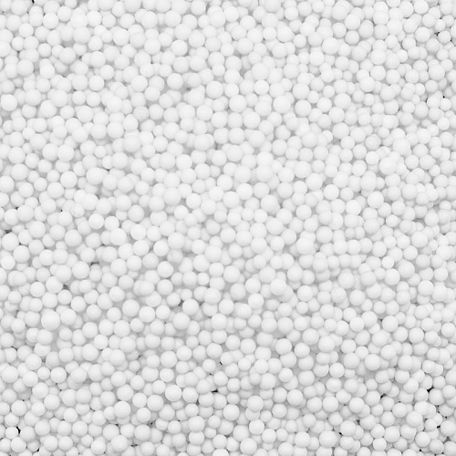 Пенопластовые шарики 2-3 мм (Белые) 1л