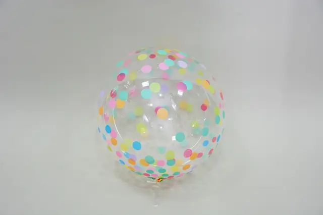 3D сфера Bubble Кружечки Різнокольорові (18") Китай