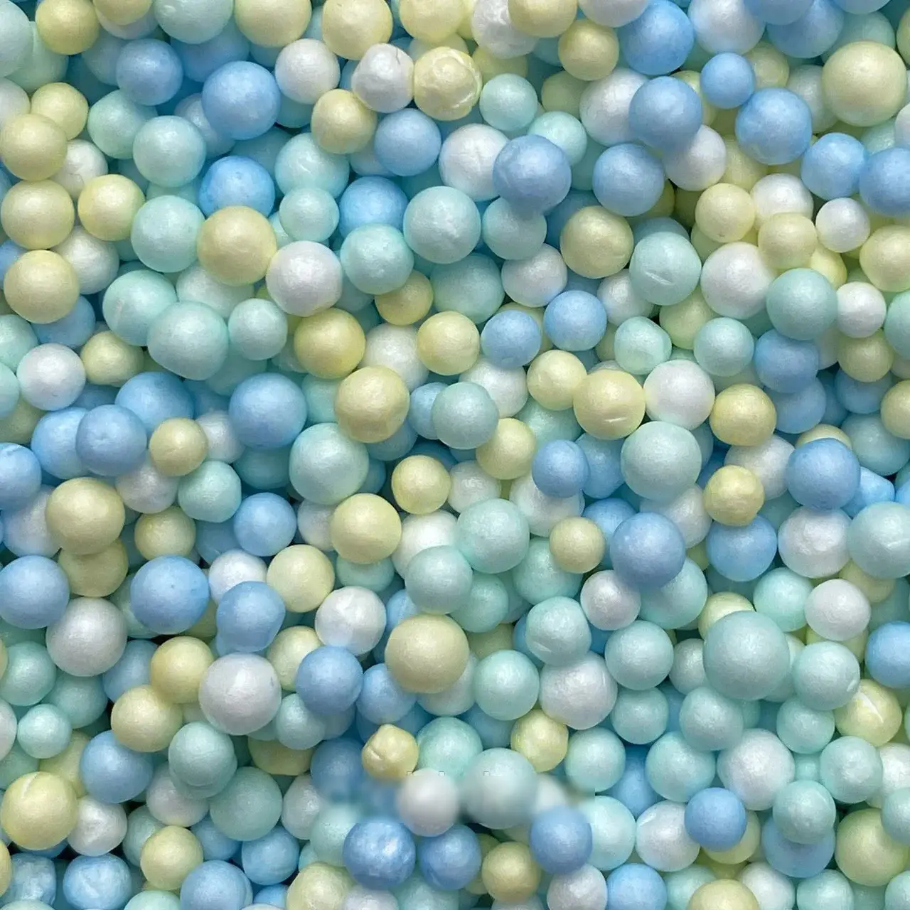 Пенопластовые шарики 2-3 мм (Мятное ассорти) 1л