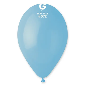 Шары Gemar 10" G90/72 (Детский голубой) (100 шт)