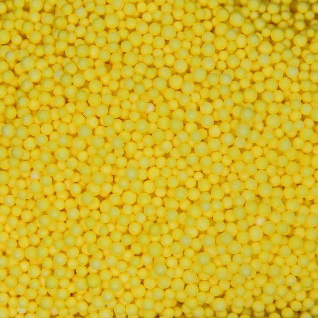 Пенопластовые шарики 2-3 мм (Желтые) 1л