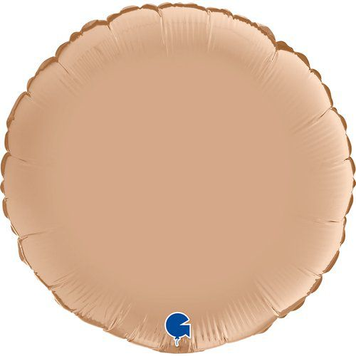 Фольга Круг 18" Сатин нюдовый (в інд. уп.) Grabo