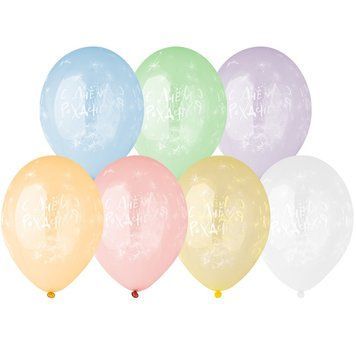 Шары Belbal 12" B105 (Одуванчики на кристалле) (25 шт)