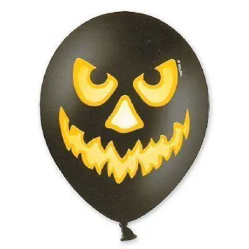 Шары Belbal 12" B105 (Тыква черная) (25 шт)
