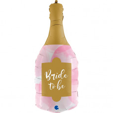 Фольгированный шарик - Шампанское Bride to Be 36" (Grabo)