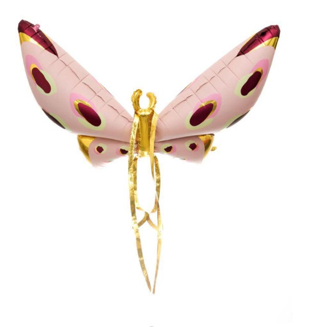 Фольгована фігура "Метелик 4D рожевий в інд. уп." Китай