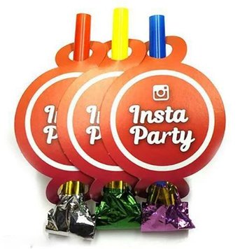 Святковий язичок-гудок "Insta Party" (6 шт/уп)