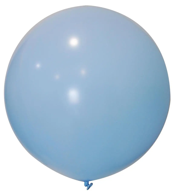 Куля-гігант 24"/H29 Balonevi (Макарун Блакитний) (1 шт)