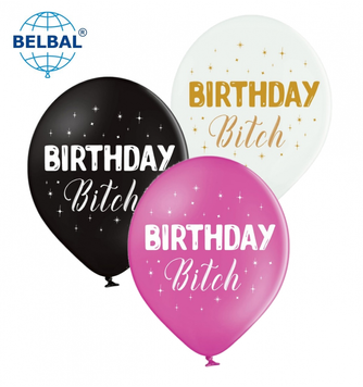 Кулі ТМ Sharoff 12 "Happy Birtday, bith" (25 шт)