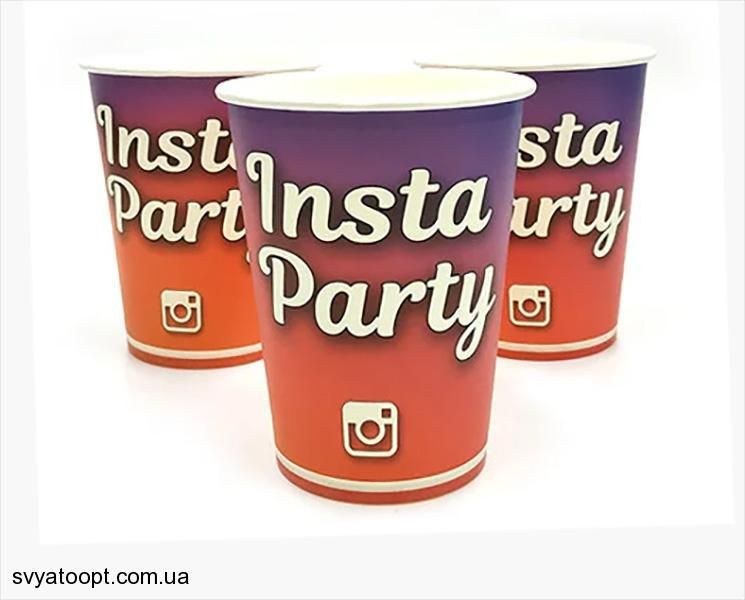 Стаканчики "Insta Party" (10шт-уп)