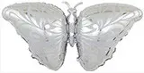 Фольгована фігура Метелик Срібло (Китай) (в індив. упаковці)
