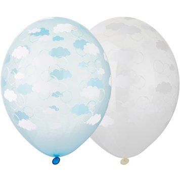 Шары Belbal 12" B105 (Облака кристалл) (25 шт)