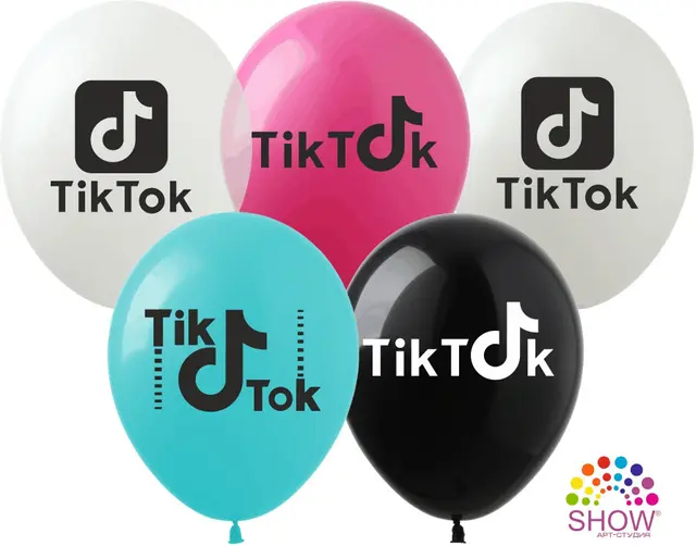 Кульки ТМ Show (1 ст.) 12" (Tik-tok) (100 шт.)